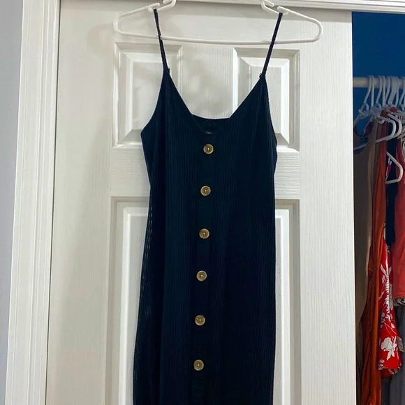 Express ribbed midi dress - Picture 3 of 7